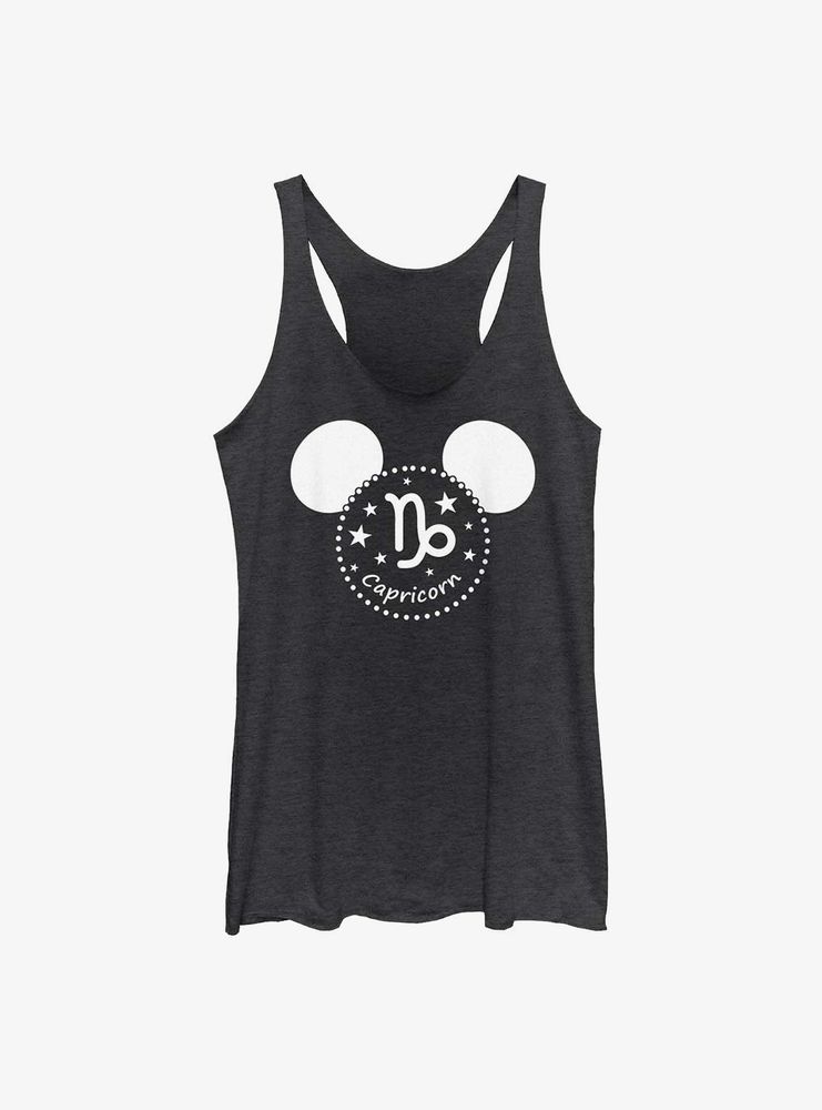 Disney Mickey Mouse Capricorn Ears Womens Tank Top