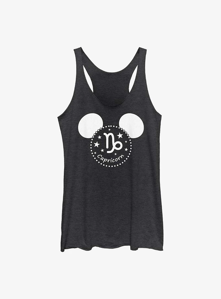 Disney Mickey Mouse Capricorn Ears Womens Tank Top