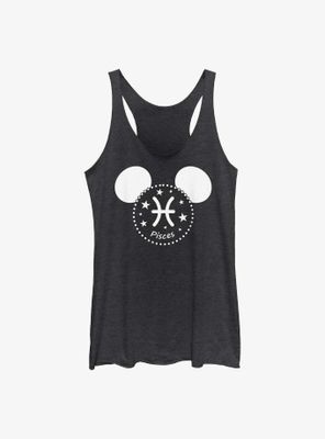 Disney Mickey Mouse Pisces Ears Womens Tank Top