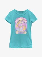 Disney Tangled Rapunzel Retro Youth Girls T-Shirt