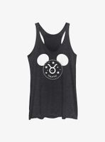 Disney Mickey Mouse Taurus Ears Womens Tank Top