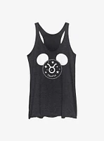 Disney Mickey Mouse Taurus Ears Womens Tank Top