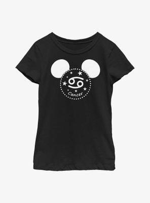 Disney Mickey Mouse Cancer Ears Youth Girls T-Shirt