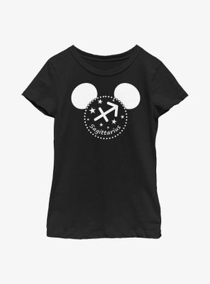 Disney Mickey Mouse Sagittarius Ears Youth Girls T-Shirt
