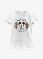 Disney Mickey Mouse Spirit Of Tiger Youth Girls T-Shirt