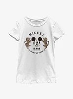 Disney Mickey Mouse Spirit Of Tiger Youth Girls T-Shirt