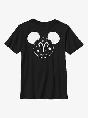 Disney Mickey Mouse Aries Ears Youth T-Shirt