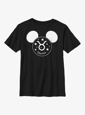 Disney Mickey Mouse Taurus Ears Youth T-Shirt
