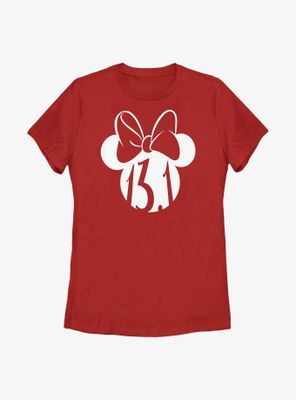 Disney Minnie Mouse Ears Half Marathon Womens T-Shirt