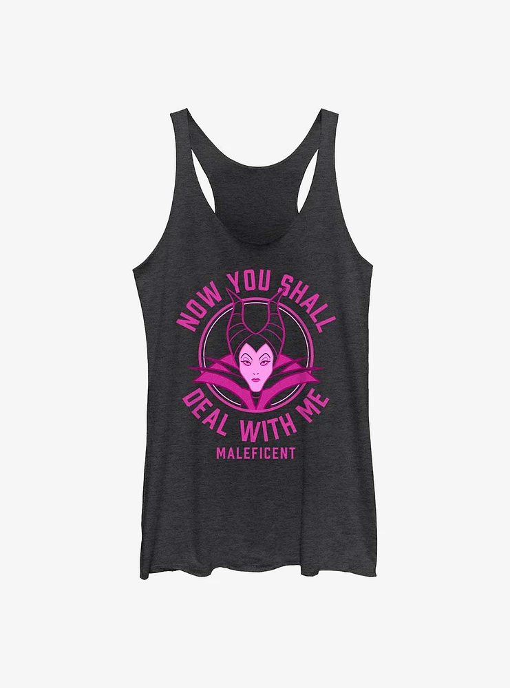 Disney Sleeping Beauty Deal With Maleficent Womens Tank Top