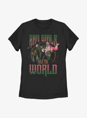 Disney Villains Bad Girls Rule Womens T-Shirt