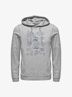 Cuphead: The Delicious Last Course Mugman Sketch Hoodie