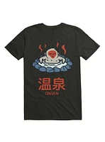 Kawaii Snow Monkey Relaxing Onsen T-Shirt