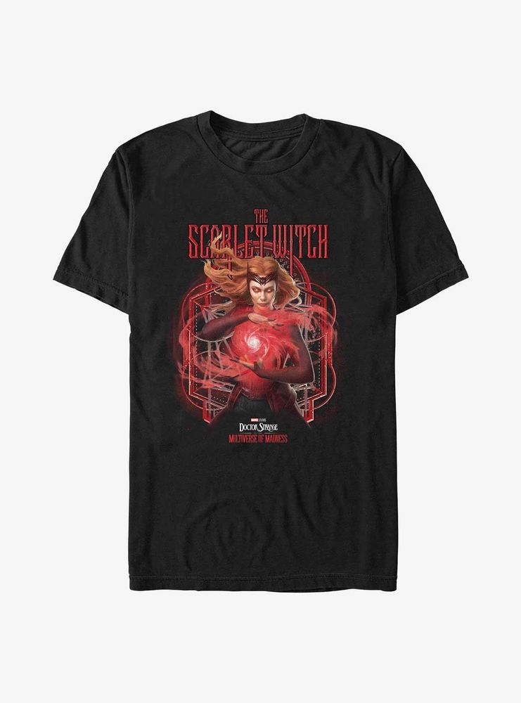 Marvel Doctor Strange The Multiverse Of Madness Darkhold Scarlet Witch T-Shirt