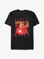 Marvel Doctor Strange The Multiverse Of Madness Scarlet Witch Book Damned T-Shirt