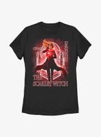 Marvel Doctor Strange The Multiverse Of Madness Scarlet Witch Chaos Womens T-Shirt