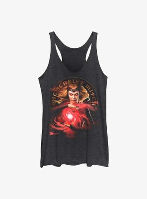 Marvel Doctor Strange The Multiverse Of Madness Scarlet Witch Dark Side Womens Tank Top