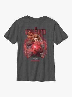 Marvel Doctor Strange The Multiverse Of Madness Darkhold Scarlet Witch Youth T-Shirt