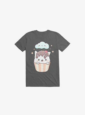 Kawaii Cupcake Cat With Sprinkles T-Shirt