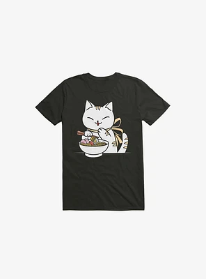 Kawaii Ramen Cat T-Shirt