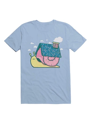 Kawaii Snail Home T-Shirt