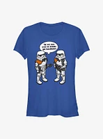 Star Wars Looking For Droids Spanish Girls T-Shirt