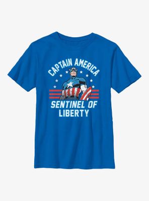 Marvel Captain America Sentinel Of Liberty Youth T-Shirt