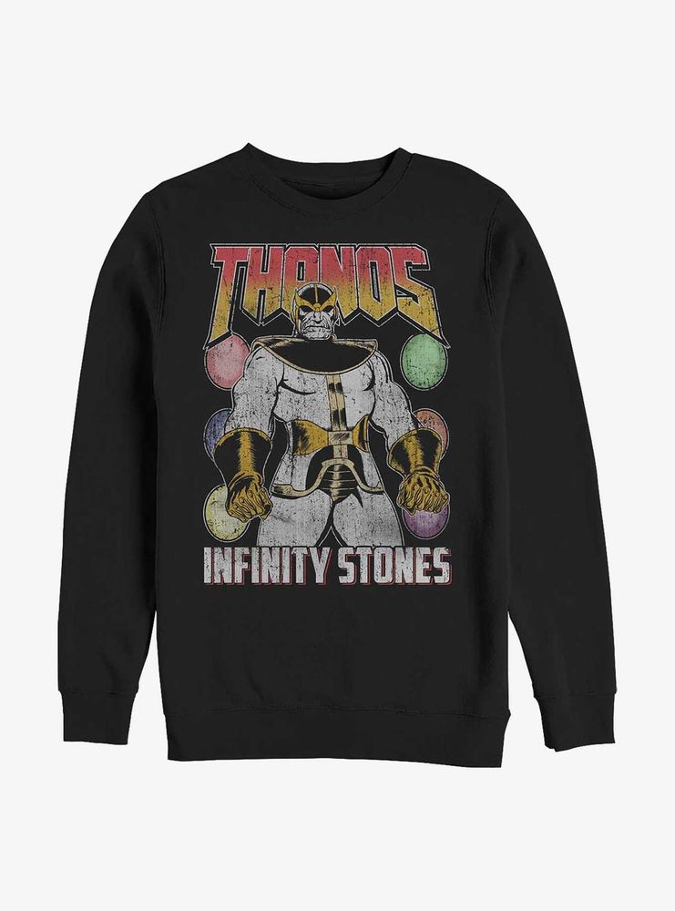 Marvel The Avengers Thanos And Infinity Stones Sweatshirt