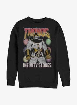 Marvel The Avengers Thanos And Infinity Stones Sweatshirt