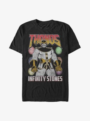 Marvel The Avengers Thanos And Infinity Stones T-Shirt