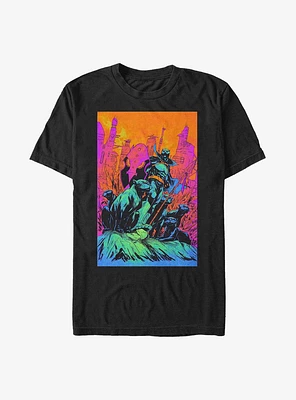 Marvel Black Panther Neon T-Shirt