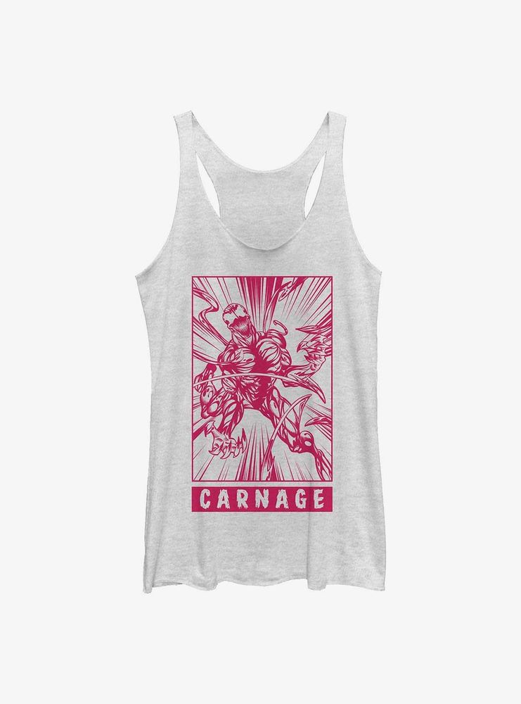 Marvel Carnage Pop Womens Tank Top