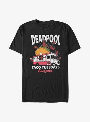 Marvel Deadpool Taco Tuesdays T-Shirt