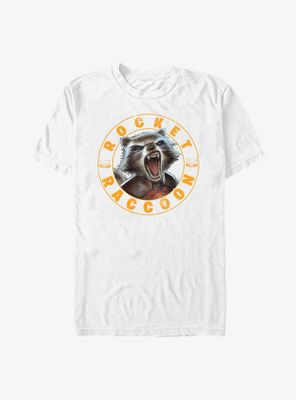 Marvel Guardians Of The Galaxy Rocket Raccoon Stamp T-Shirt