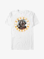 Marvel Guardians Of The Galaxy Rocket Raccoon Stamp T-Shirt