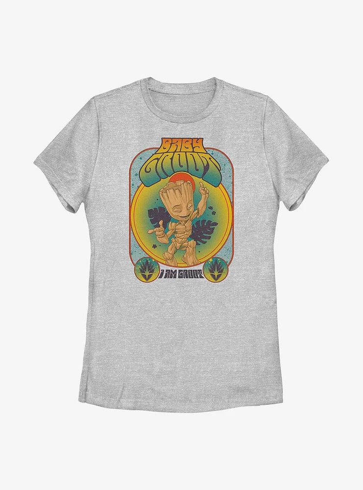 Marvel Guardians Of The Galaxy Baby Groot Womens T-Shirt