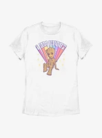 Marvel Guardians Of The Galaxy Prideful Groot Womens T-Shirt