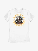 Marvel Guardians Of The Galaxy Rocket Raccoon Stamp Womens T-Shirt