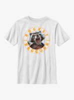 Marvel Guardians Of The Galaxy Rocket Raccoon Stamp Youth T-Shirt