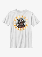 Marvel Guardians Of The Galaxy Rocket Raccoon Stamp Youth T-Shirt