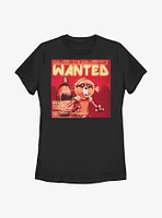 Marvel Guardians Of The Galaxy Wanted Rocket Raccoon Womens T-Shirt