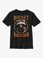 Marvel Guardians Of The Galaxy Grunge Rocket Raccoon Youth T-Shirt