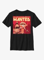 Marvel Guardians Of The Galaxy Wanted Rocket Raccoon Youth T-Shirt