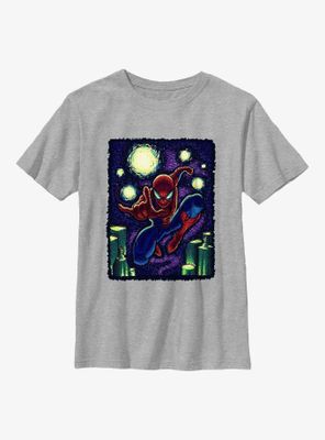 Marvel Spider-Man Starry New York Youth T-Shirt