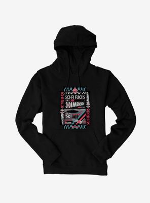 Retro 3-D Hoodie