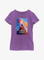 Marvel Thor: Love And Thunder Lady Thor Poster Youth Girls T-Shirt