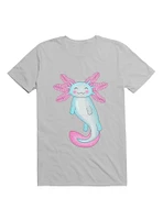 Kawaii Cyan Axolotl T-Shirt