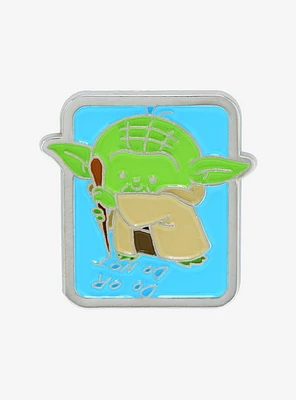 Star Wars Yoda Do or Do Not Enamel Pin - BoxLunch Exclusive