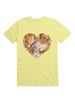 Kawaii Cat Love T-Shirt