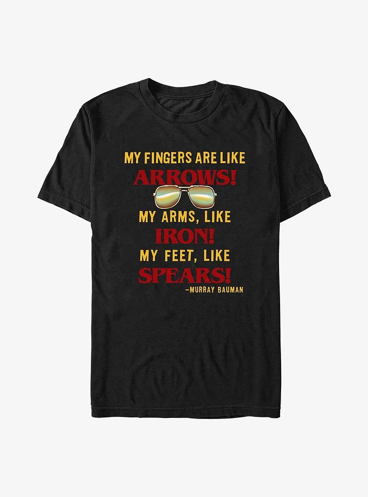 Stranger Things Murray Bauman Karate Quote T-Shirt